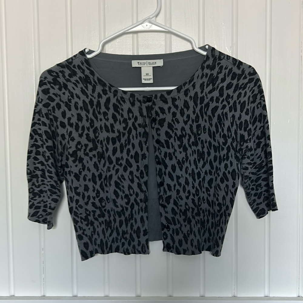 Leopard Print Cardigan